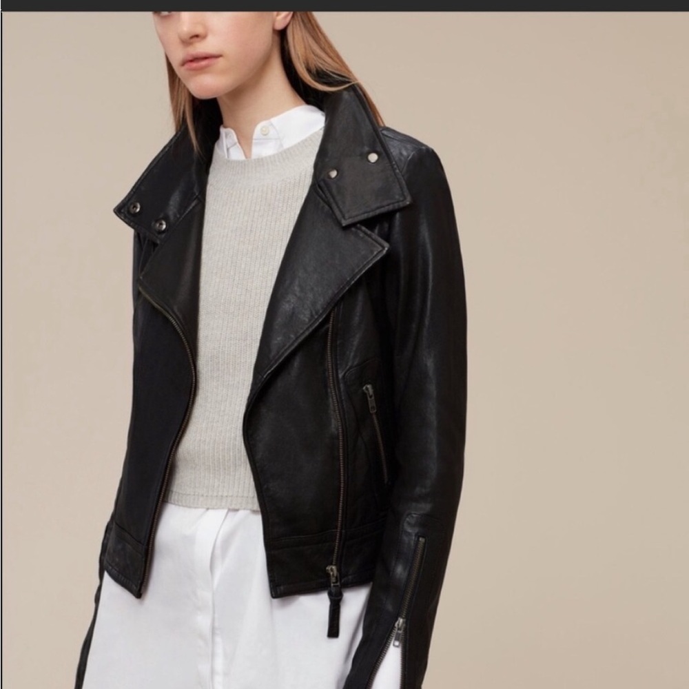 Aritzia Mackage kenya leather jacket XS